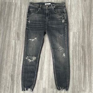 Zara Distressed Men’s Skinny Jeans | Size 31